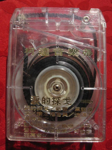 高重黎將匣式錄音帶殼改裝成8釐米循環播映帶-圖片