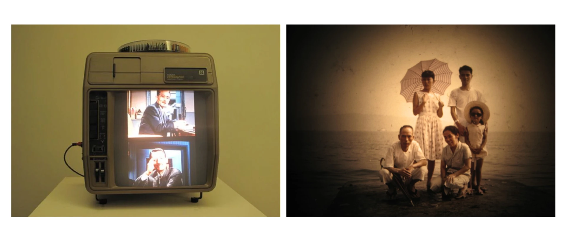 「幻燈簡報電影」系列之六《秋刀魚的滋味》內投影幻燈機版，2014-圖片