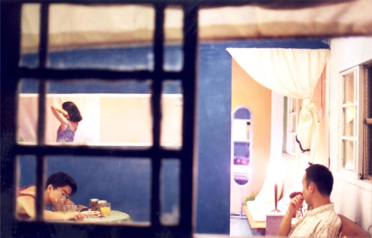 鴻鴻執導第一部電影《3橘之戀》劇照，1999；鴻鴻提供-圖片