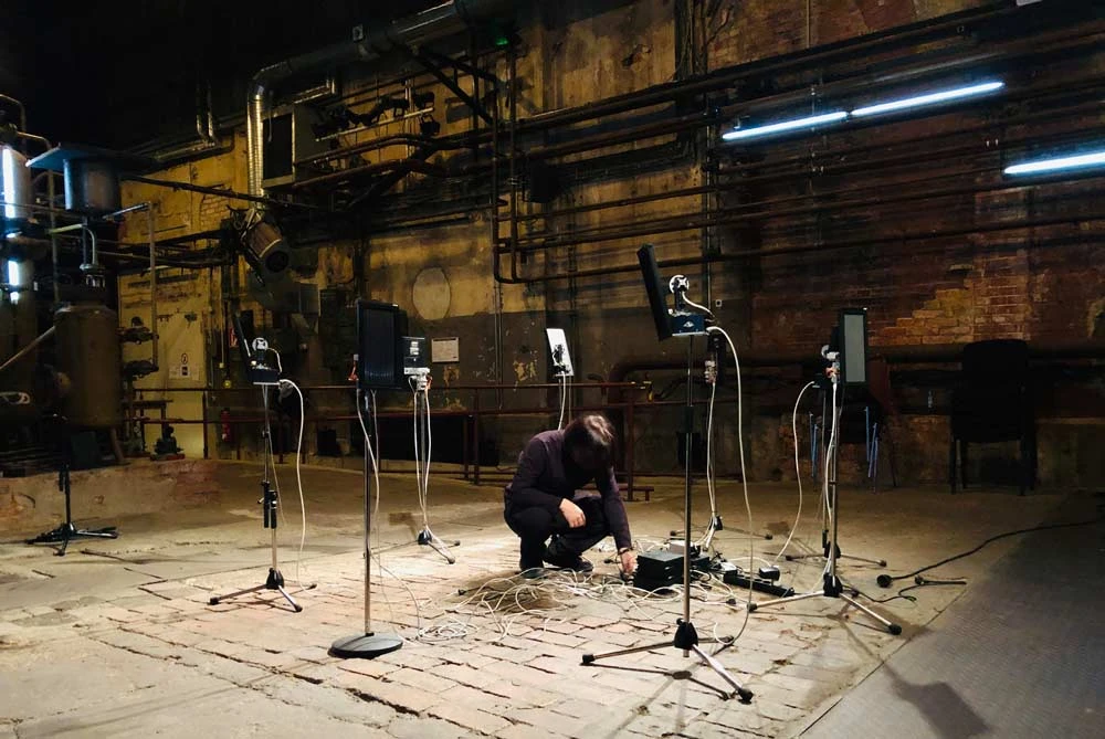 藝術家布展記錄；「雜音空態」 於德國包浩斯威瑪藝術節；響相工作室盧藝提供-圖片