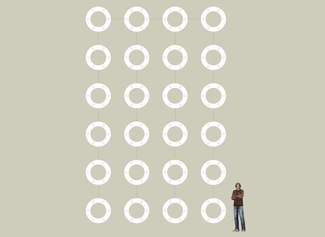 《噪音牆》草圖-圖片