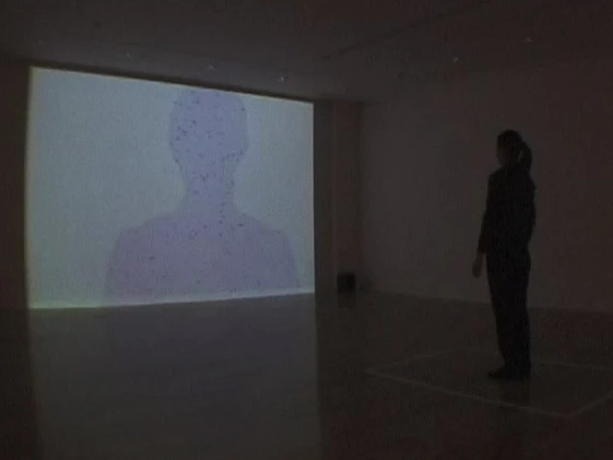 《祥瑞之光》，2004，互動裝置；「 Co4」於鳳甲美術館展場一景-圖片