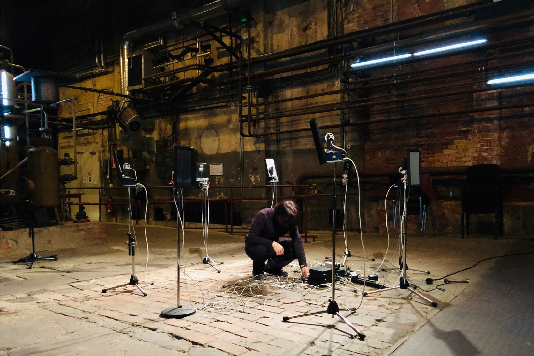 藝術家布展記錄；「雜音空態」 於德國包浩斯威瑪藝術節；響相工作室盧藝提供-圖片