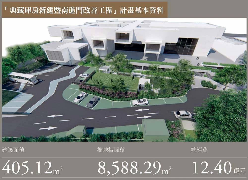 「典藏庫房新建暨南進門改善工程」計畫基本資料-圖片