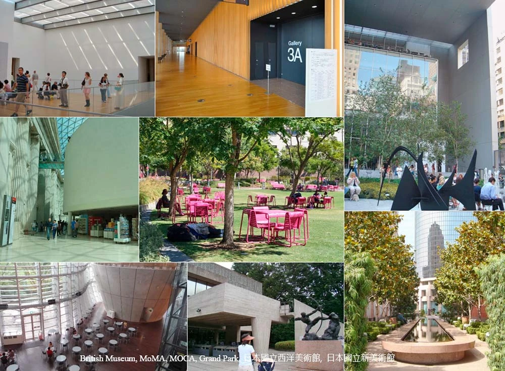 美術館應具有豐富的建築光影及室內延伸戶外的空間體驗；資料來源：王秀娟攝影-圖片