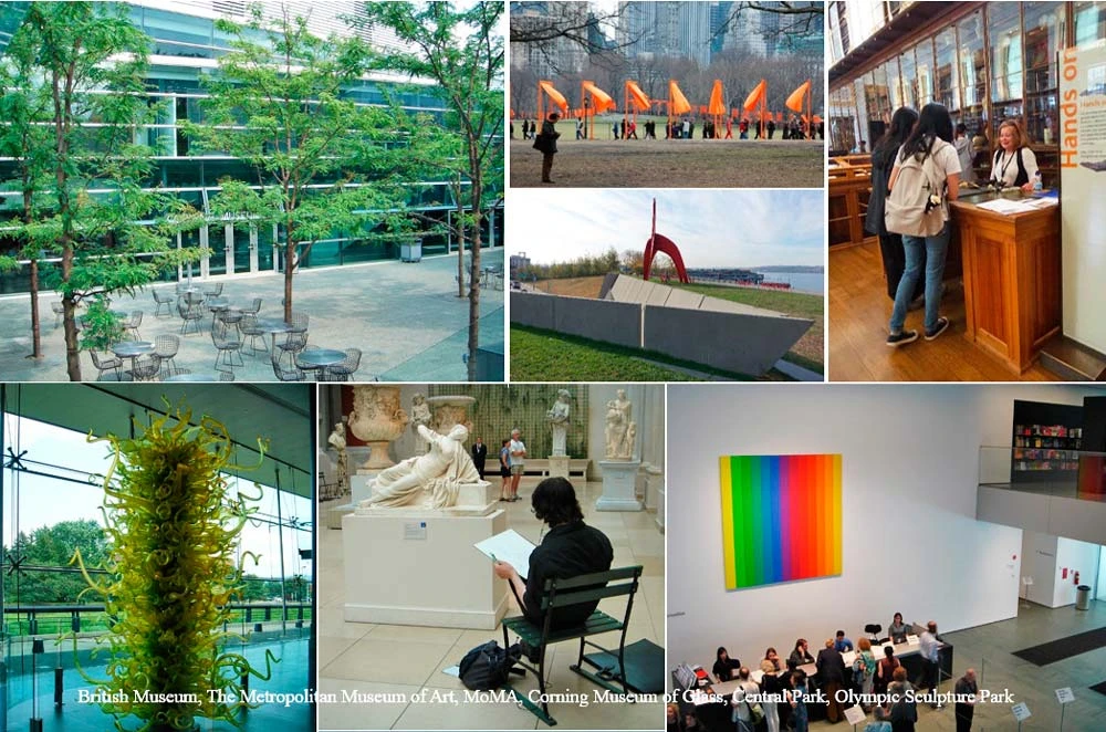 美術館的展覽與活動可以展現城市生活品質與民眾藝文素養；資料來源：王秀娟攝影-圖片