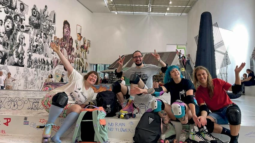 卡塞爾當地滑板社群「威爾森先生滑板公園」（Mr. Wilson Skatehalle ﹝1. Skateboardverein Kassel e.V.﹞）-圖片