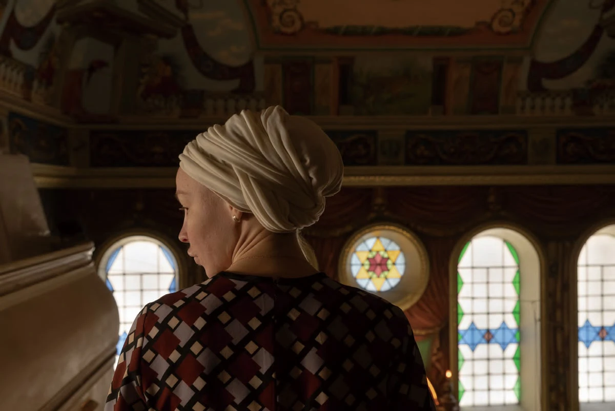 06 國內流離失所的女子，基輔，烏克蘭，2022年3月6日 ©張乾琦、馬格蘭攝影通訊社-圖片