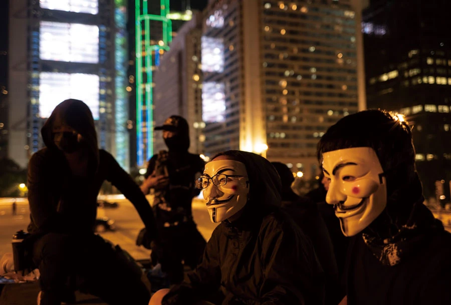 2019年9月27日　中國香港 ©張乾琦、馬格蘭攝影通訊社-圖片