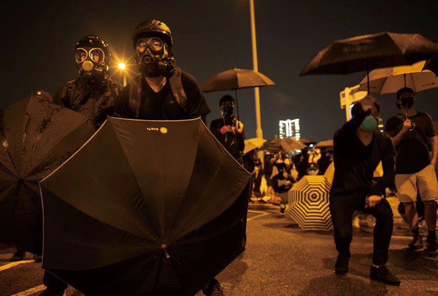 2019年9月28日　中國香港 ©張乾琦、馬格蘭攝影通訊社-圖片