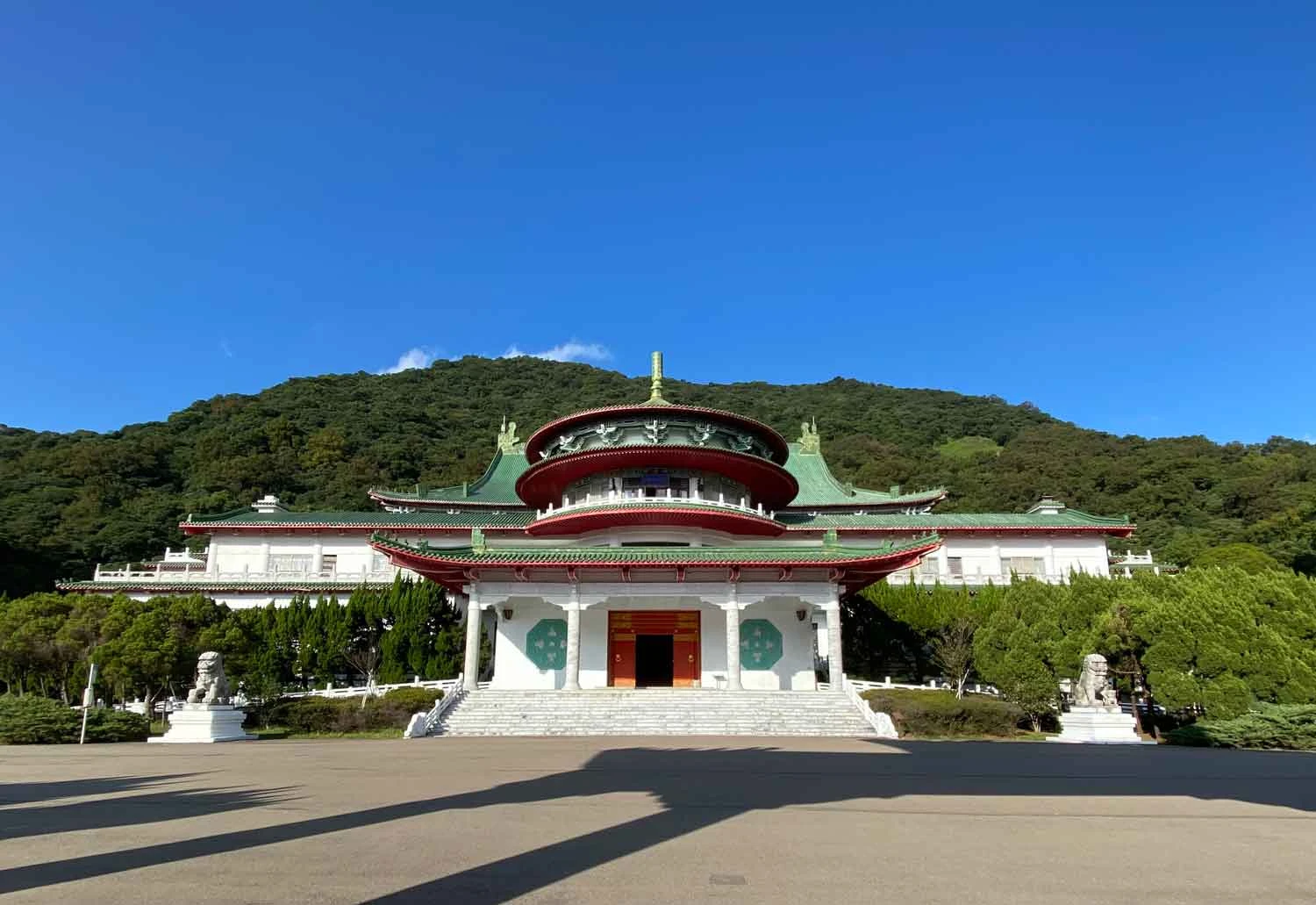 陽明山中山樓，臺北；蔣雅君攝影。-圖片