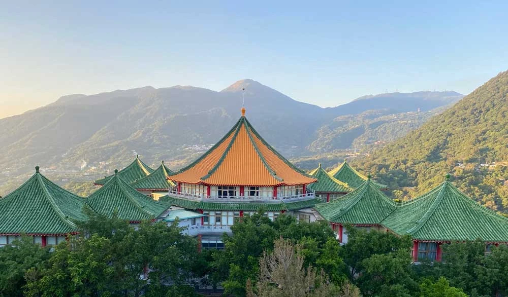 中國文化大學大仁館，臺北；蔣雅君攝影。-圖片