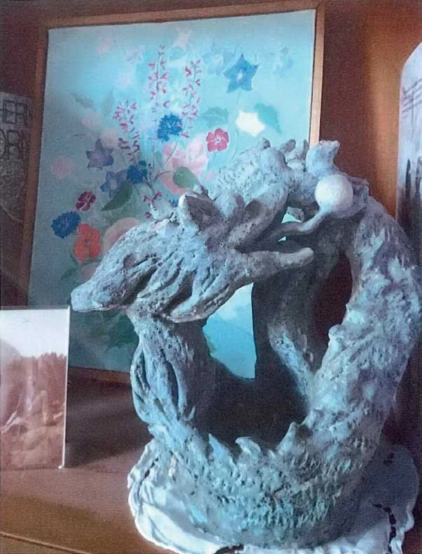 點擊觀看大圖-《龍》,1960,陶,28×23×23 cm 《龍》,1960,陶,28×23×23 cm-圖片