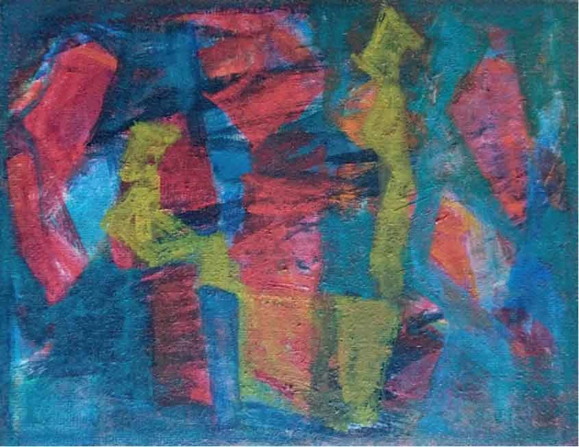 點擊觀看大圖-《無題》,1969,油彩、畫布,39 x 50 cm 《無題》,1969,油彩、畫布,39 x 50 cm-圖片