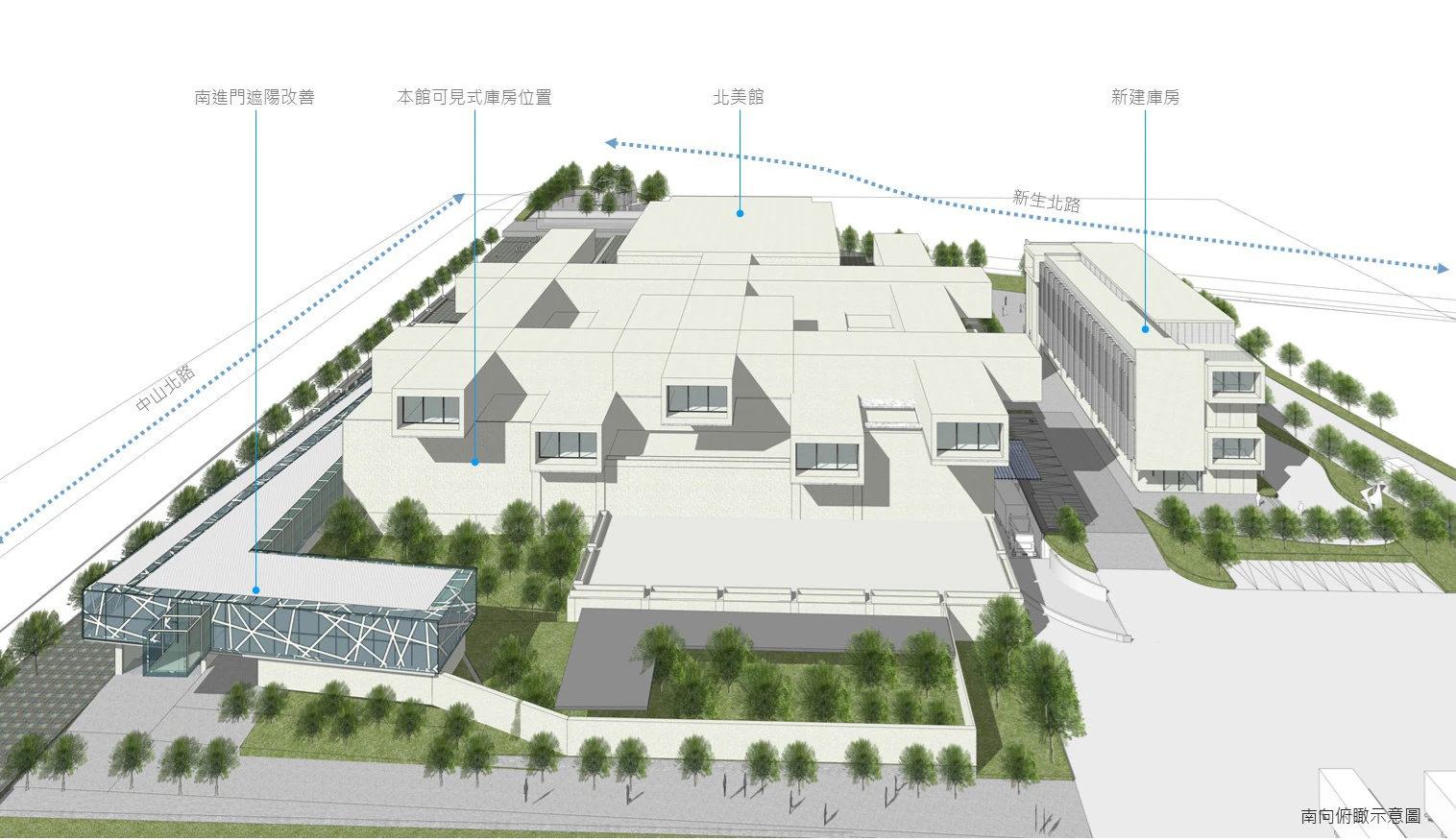 點擊觀看大圖-專管郭恆成建築師事務所提供之南向俯瞰示意圖 專管郭恆成建築師事務所提供之南向俯瞰示意圖-圖片