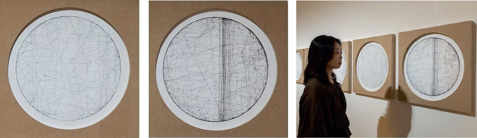 《地震儀對距離的證言》（<i>The seismographic testimony of distance</i>），2024-2025。作品由藝術家；柏林neugerriemschneider；紐約／洛杉磯Tanya Bonakdar Gallery 提供。© 2024-2025 奧拉弗・埃利亞松。北美館「奧拉弗・埃利亞松：你的好奇旅程」展場一景。-圖片