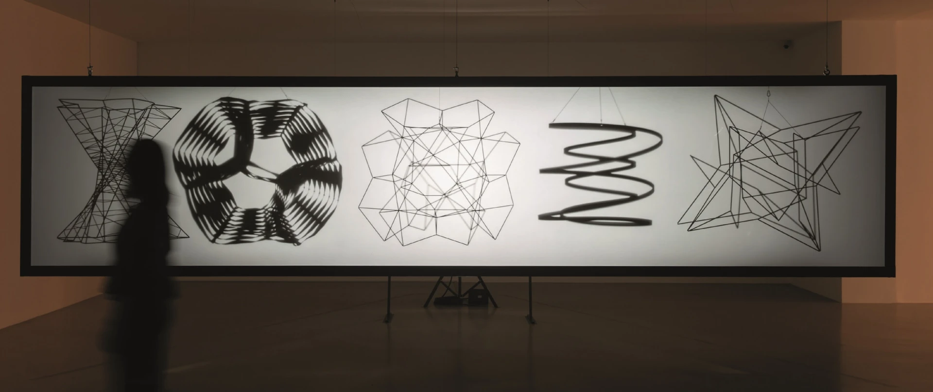 《生命沿線而生》（<i>Life is lived along lines</i>），2009。作品由藝術家；柏林neugerriemschneider；紐約／洛杉磯Tanya Bonakdar Gallery 提供。© 2009 奧拉弗・埃利亞松。北美館「奧拉弗・埃利亞松：你的好奇旅程」展場一景。-圖片