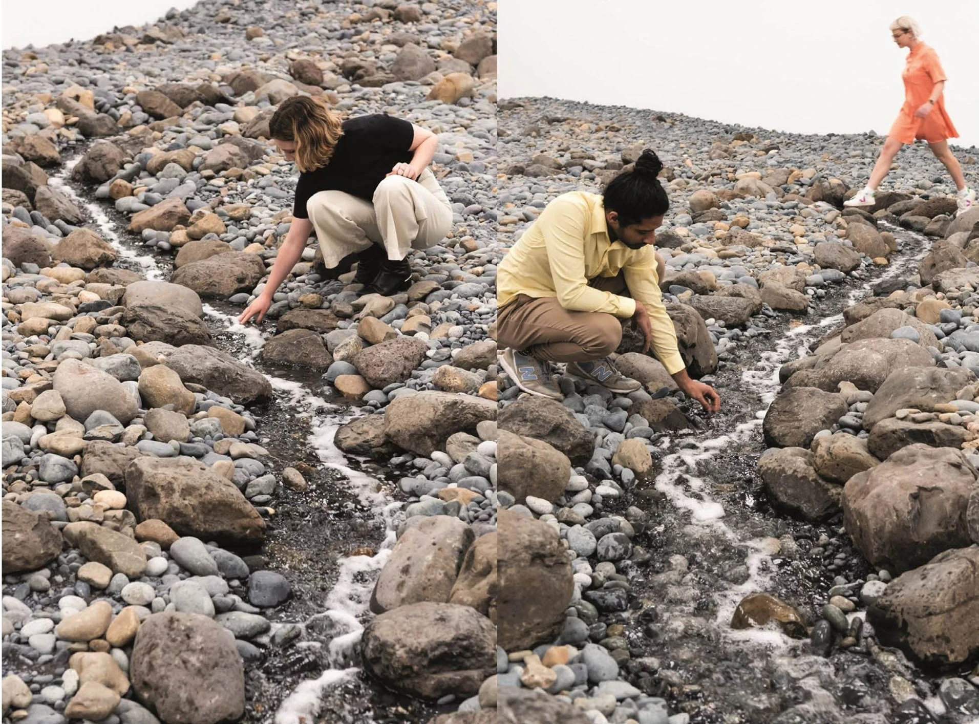 《河床》（<i>Riverbed</i>），2014；2019 年於澳洲布里斯本的昆士蘭現代美術館（QAGOMA）展覽現場一景，Natasha Harth 攝影。Installation view: QAGOMA, Queensland, Australia, 2019；Collection of Queensland Art Gallery | Gallery of Modern Art, The Josephine Ulrick and Win Schubert Charitable Trust. © 2014 Olafur Eliasson.-圖片