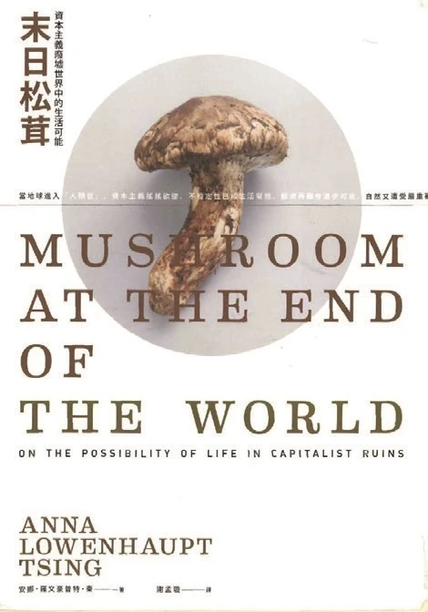 藝術家埃利亞松創作的能量來自不同領域的知識，座談中談及的科學家著作，臺灣皆有中譯出版。《末日松茸》（八旗文化，2018）。-圖片