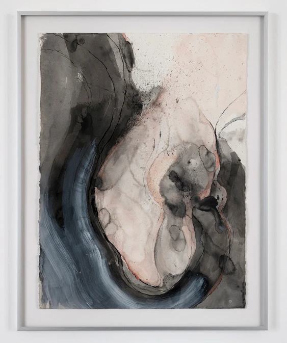 伊凡娜．巴希奇（Ivana Bašić）， <i>Ungrounding #32</i>，2024，水彩、紙，87.5×69 公分，藝術家版權所有。Albion Jeune提供。-圖片