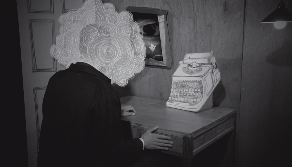 《在無數層疊中無處可尋》（<i>Nowhere in Myriad Layers</i>）， 2025，複合媒材裝置、多頻道錄像，尺寸依空間而定。社團法人臺北市松年福祉會玉蘭莊、SIGMA、就在藝術空間、Ota Fine Arts、James Cohan Gallery 版權所有，協力單位：SIGMA ，Suzuki Takayuki（服裝）。-圖片